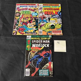 Bronze Age Marvel Team Up Comic Lot