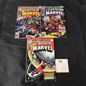 Captain Marvel Bronze Age Comic Lot
