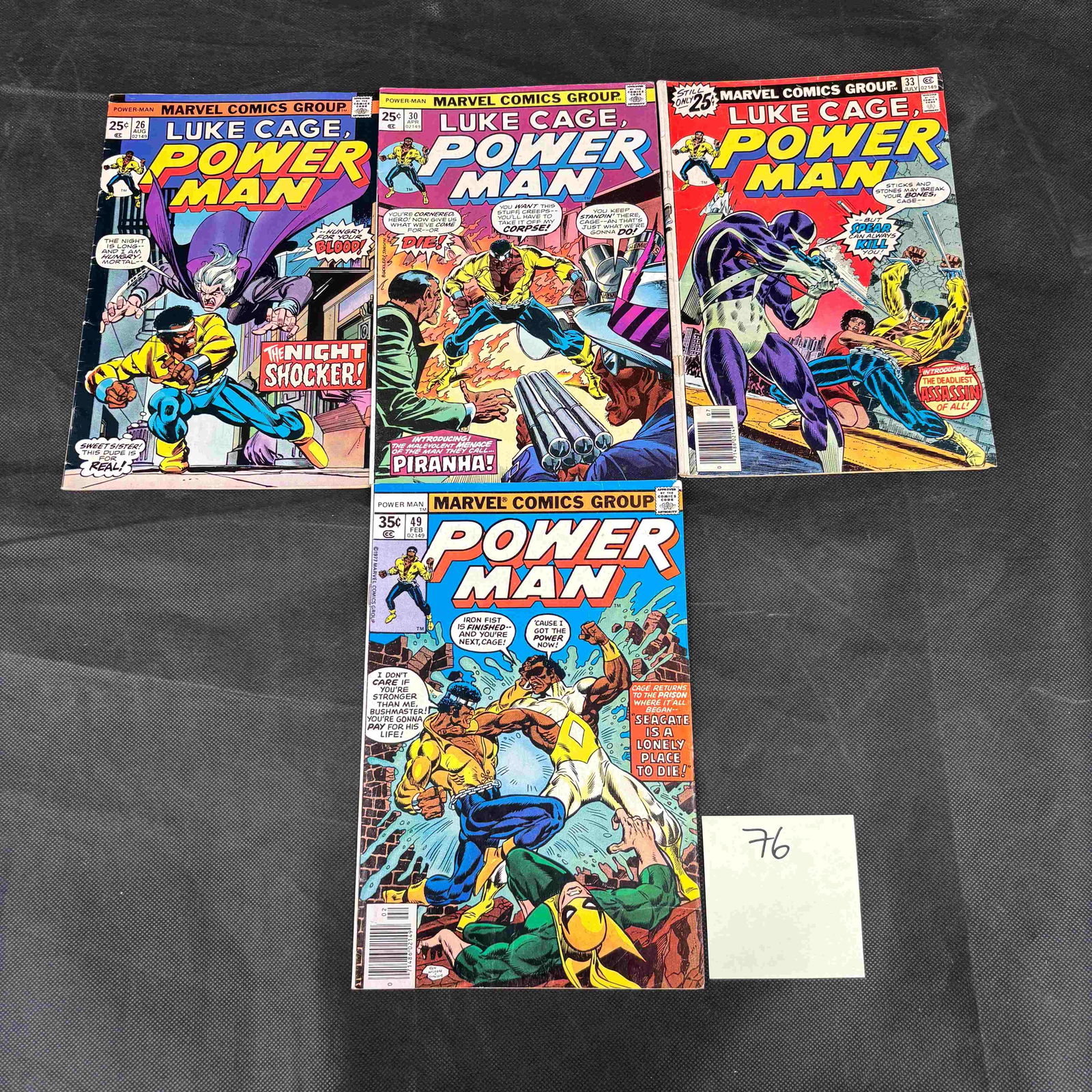 Luke Cage Power Man Marvel Bronze Age Comics (1 of 1)