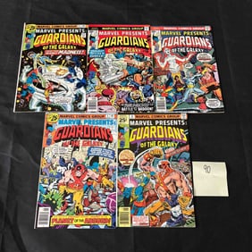 Marvel Presents Guardians of Galaxy Bronze Age Comic Books