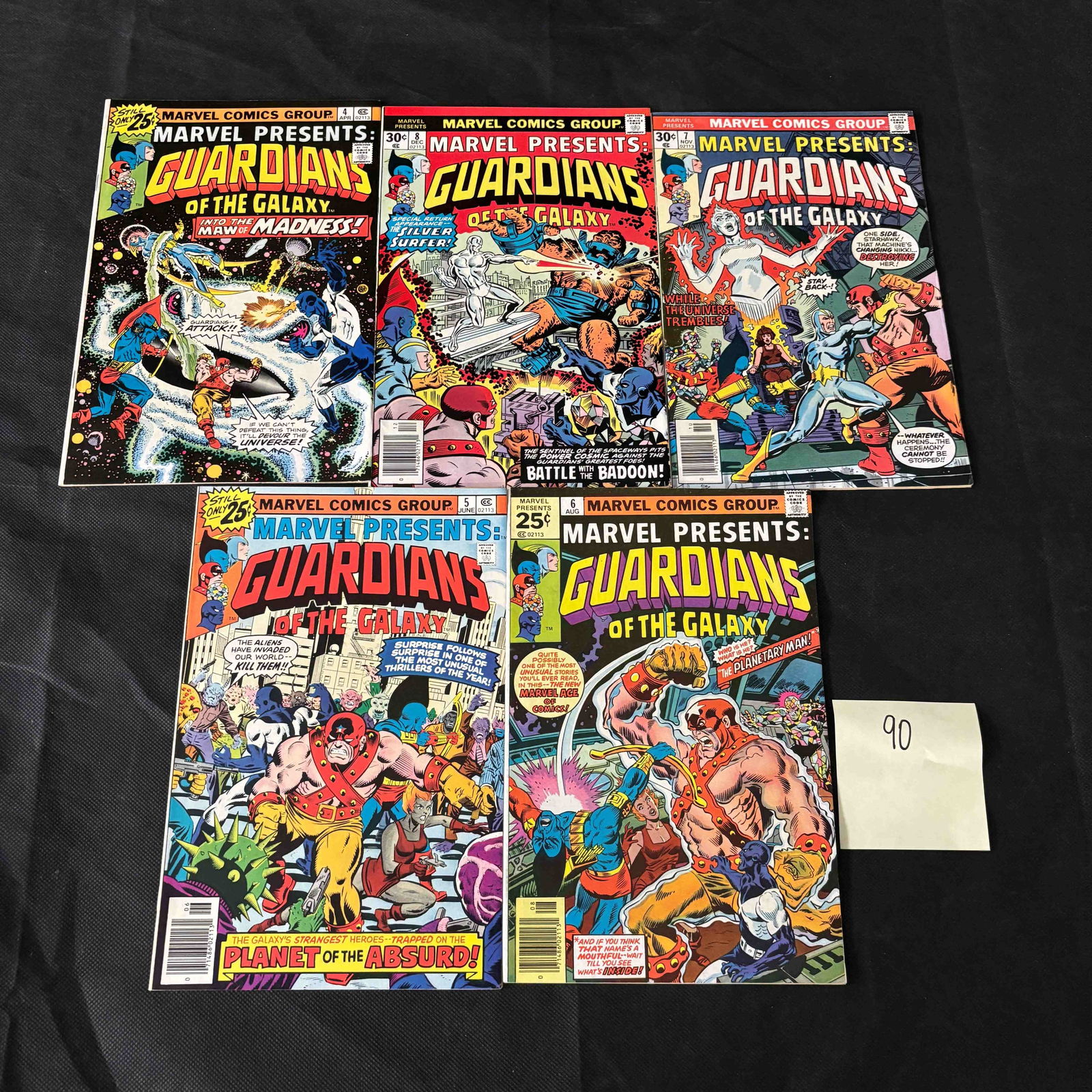 Marvel Presents Guardians of Galaxy Bronze Age Comic Books (1 of 1)