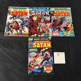 Marvel Comics Marvel Spotlight Feat. Son of Satan Bronze Age Comic Books