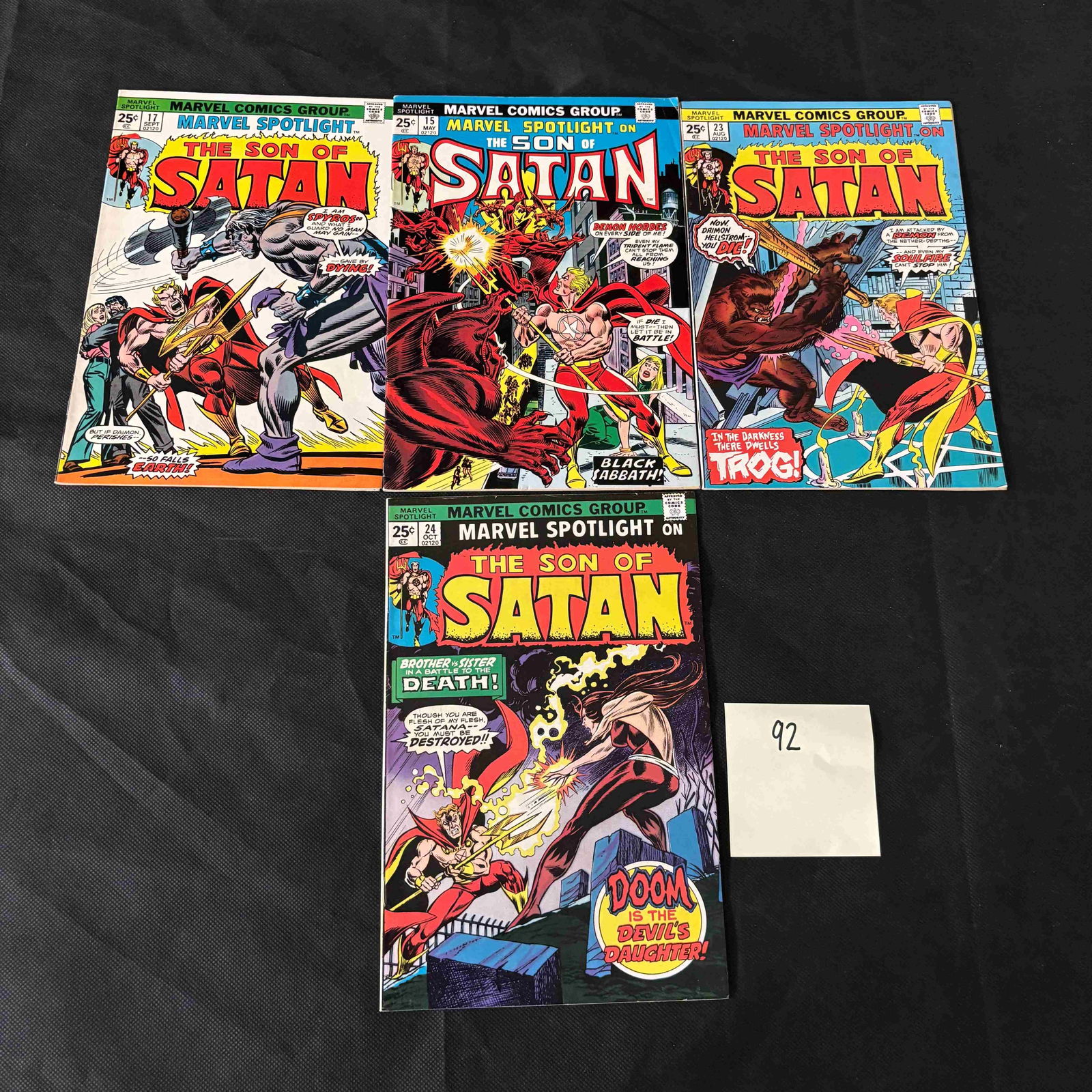Marvel Comics Marvel Spotlight Feat. Son of Satan Bronze Age Comic Books (1 of 1)