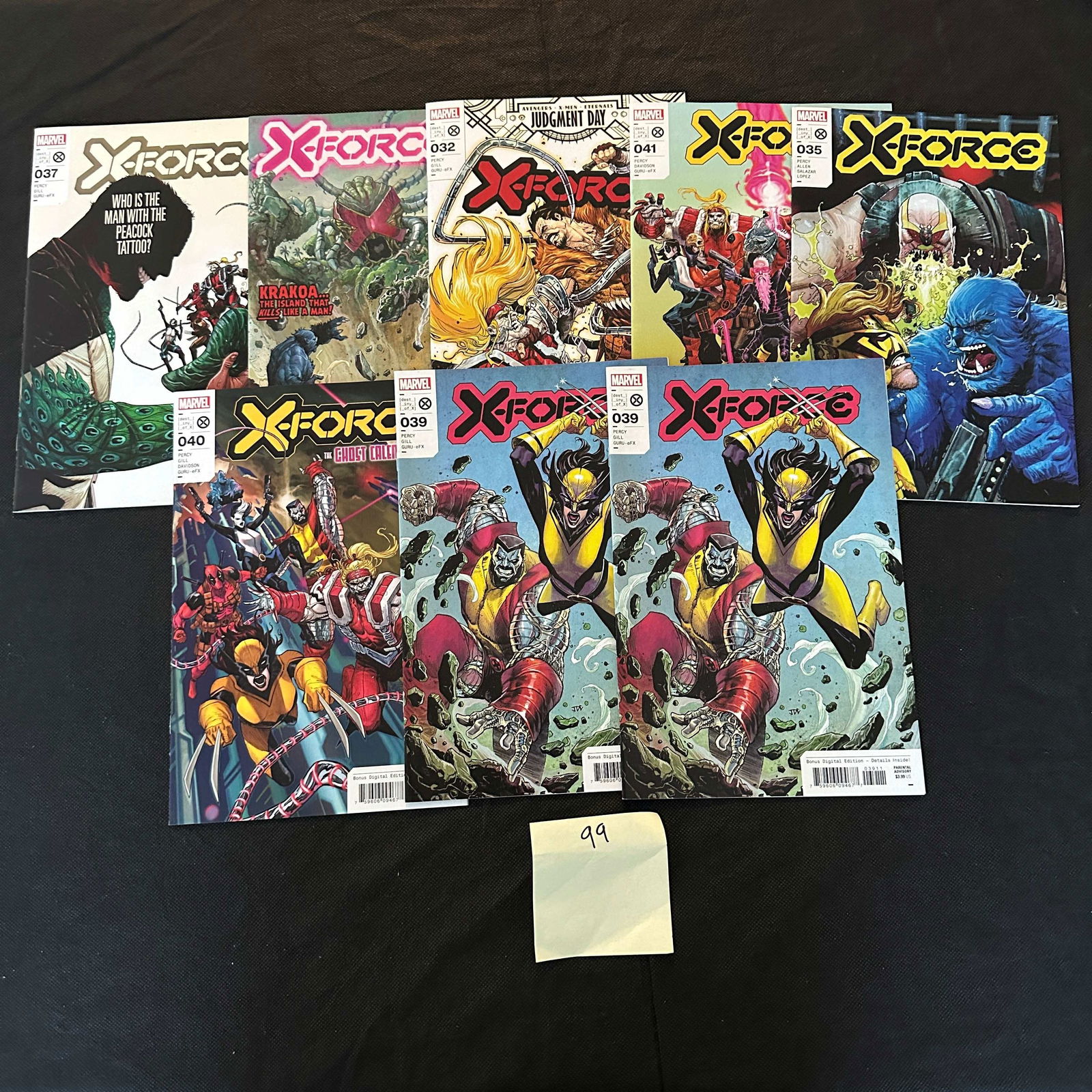 Marvel Comics X-Force Modern Age Comic Books (1 of 2)