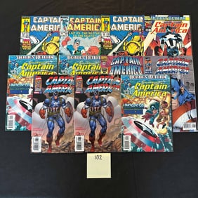 Marvel Comics Captain America Comic Books