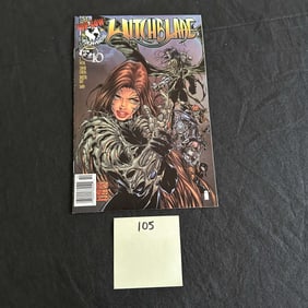 witchblade 10 Newsstand Edition Comic Book