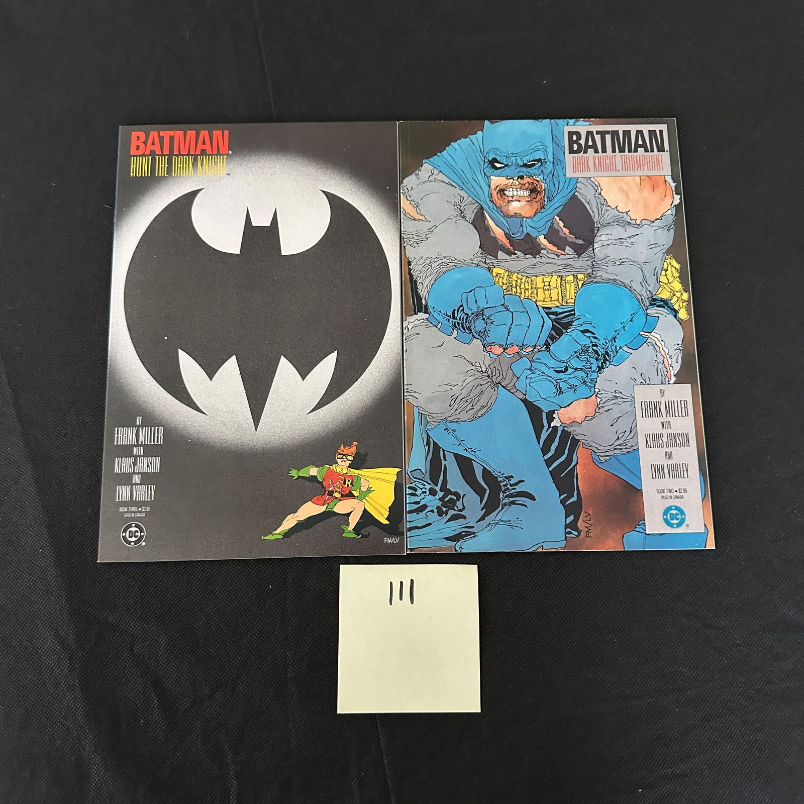 Batman Dark Knight Returns Comic Books (1 of 2)