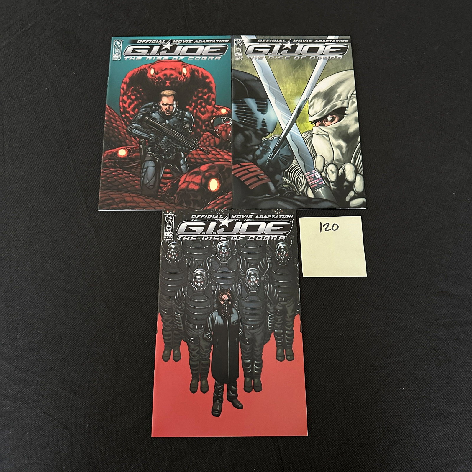 G.I. joe Rise of Cobra Comic Books: We are a veteran owned company. Please look at the pictures carefully to determine what you believe the condition of collectible is. We are currently accepting consignments. Email us a aeronhouse1994@