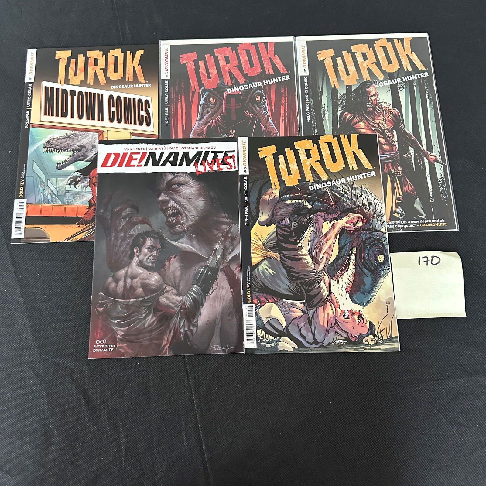 Modern Age COmic Books w/ Turok: We are a veteran owned company. Please look at the pictures carefully to determine what you believe the condition of collectible is. We are currently accepting consignments. Email us a aeronhouse1994@