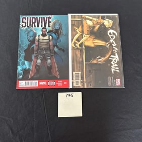 Eden Trail & Survive marvel Comic Books