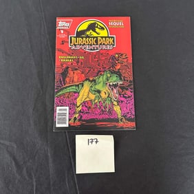 Jurassic Park Topps Comic #1 Issue Newsstand Edition Comic