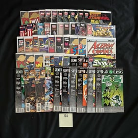 Mix of Comics w/ DC Silver Age Classics, Action Comics #1 Reprint, +