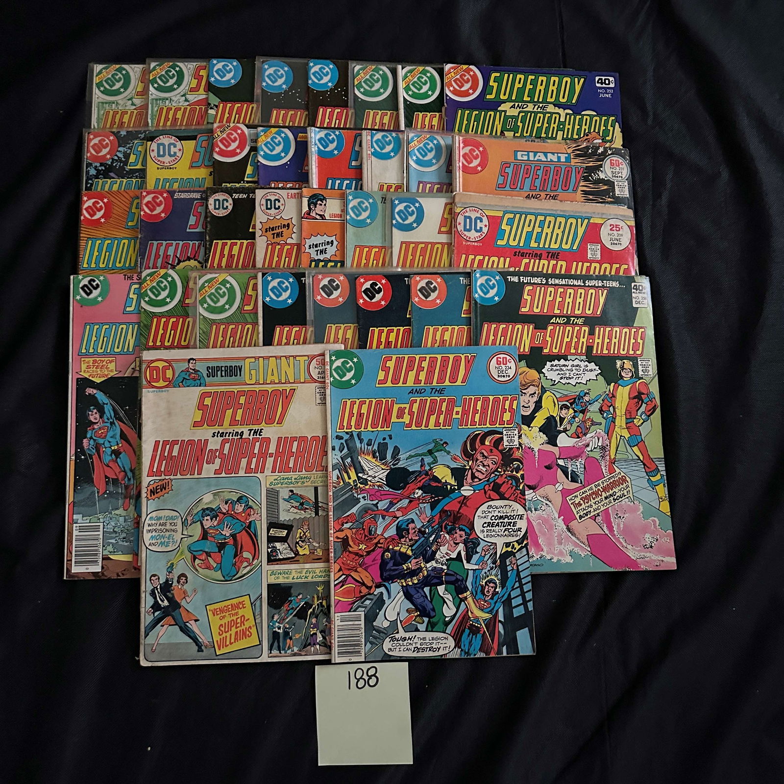 DC Comics Bronze Age Comic Books w/ Superboy & Legion of Super-heroes (1 of 1)