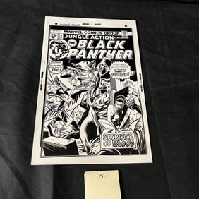 Jungle Action 16 Feat. Black Panther Printing Proof