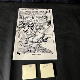 Marvel Team Up 20 Feat. Spider-man Printing Proof