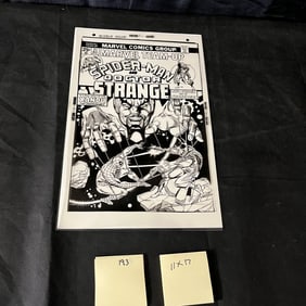Marvel team up 21 Feat. Spider-man Printing Proof