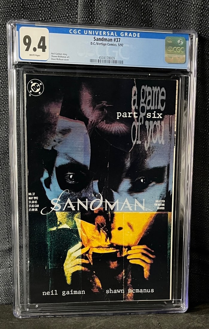 Sandman 37 CGC 9.4 (1 of 1)