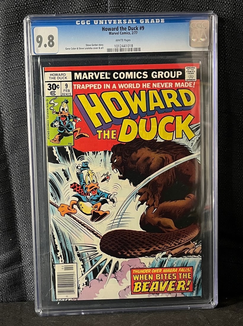 Howard the Duck 9 Marvel Bronze Age CGC 9.8 (1 of 1)