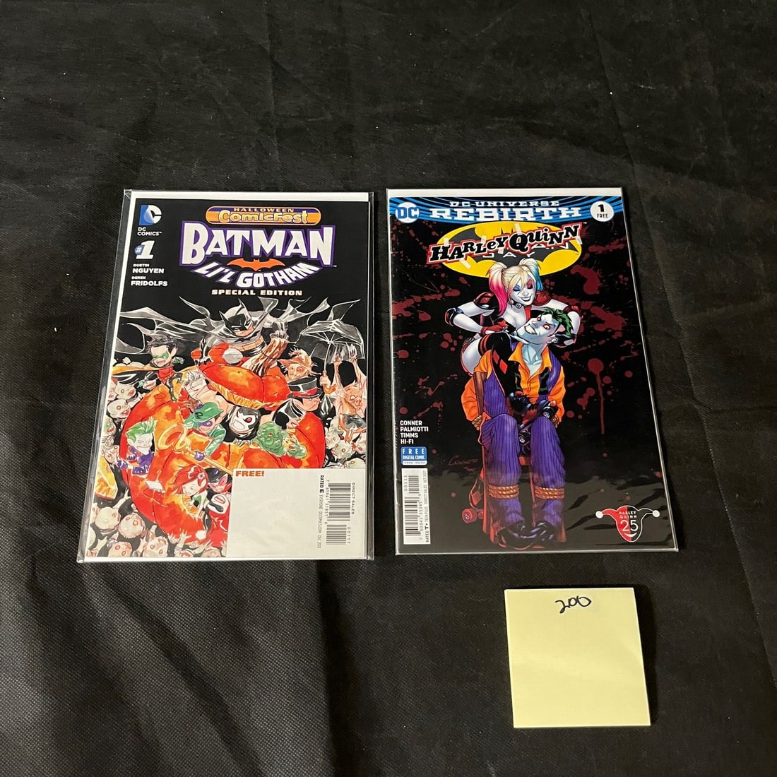 Batman Lil Gotham Holloween Comicfest Ed. +: We are a veteran owned company. Please look at the pictures carefully to determine what you believe the condition of collectible is. We are currently accepting consignments. Email us a aeronhouse1994@