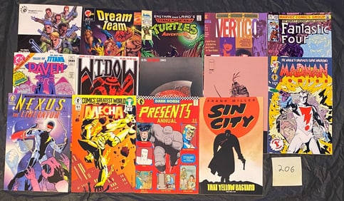 Mix of Comic Books w/ Sin City