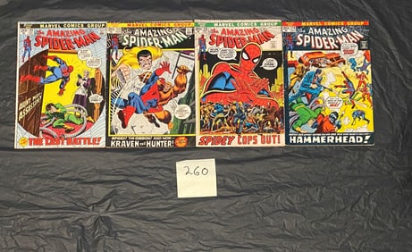 Amazing Spider-man Bronze Age Comics 111, 112, 114, &115
