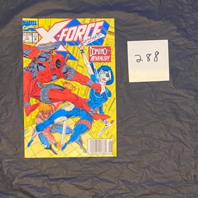 Marvel Comics X-force 11 1st real Domino Comic Book