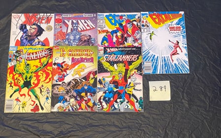 Marvel Comics X-men + Copper Age Comic Books