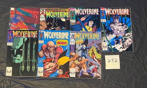 Marvel Comics Wolverine + Copper Age Comic Books