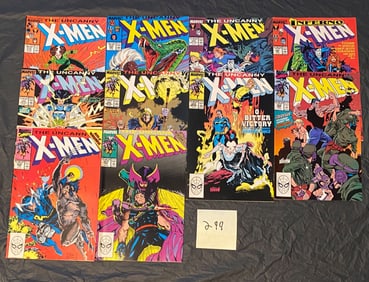 Marvel Comics Copper Age X-men Comic Books