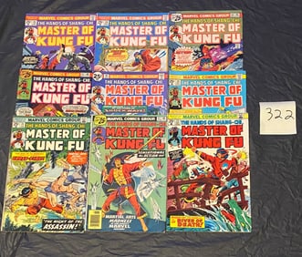 Marvel Comics Master of Kung Fu Bronze Age Comic Books