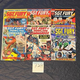 Marvel Comics Sgt. Fury Bronze Age Comic Books