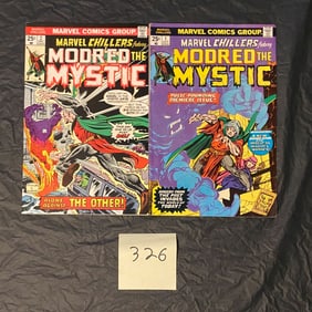 Marvel Comics Marvel Chillers w/ 1st Modred Bronze Age Comic Books