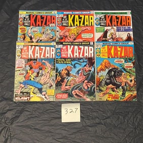 Marvel Comics Ka-Zar  Bronze Age Comic Books
