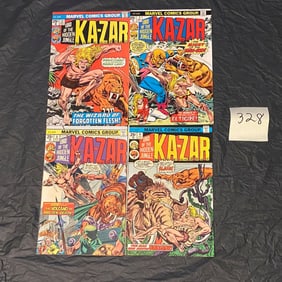 Marvel Comics Ka-Zar Bronze Age Comic Books