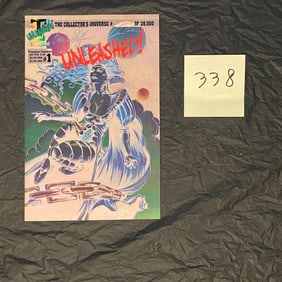 Signed Unleashed Comic Book