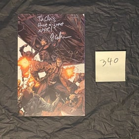 Signed Modern Comic Book