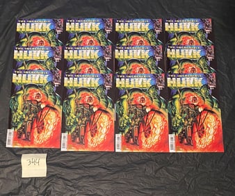 Reseller's Lot Hulk Variant Edition Comic Book