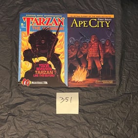 Tarazan & Ape City Comic Books
