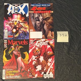 Marvel Comics Modern Age Comic Books w/ Marvels & Groot