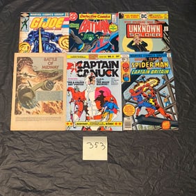 Mix of Bronze Age Comics w/ 1st Marvel Captain Britain