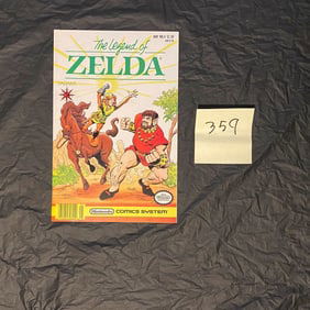 Legend of Zelda 2 Valiant Bronze Age Comic Book