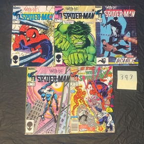 Marvel Comics Web of Spider-man Comic Books