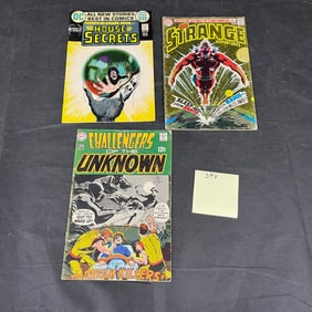 DC Silver & Bronze Age Horror & Sci-Fi Comic Books