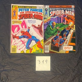 Marvel Comics Spectacular Spider-Man Mark Jewelers Insert Variant Comic Books