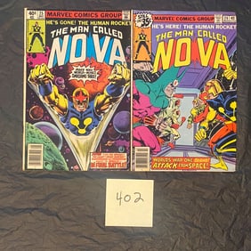 Marvel Comics Nova Mark Jewelers Insert Variant Comic Books