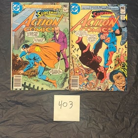 DC Comics Action Comics Mark Jewelers Insert Variant Comic Books