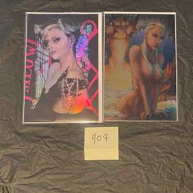 Eddie Nunez Prints on Foil Metal Plates