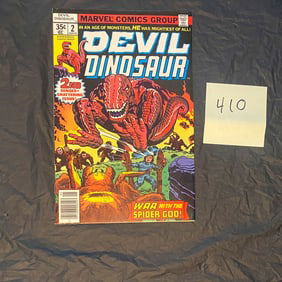 Devil Dinosaur 2 Marvel Bronze Age Comic Book