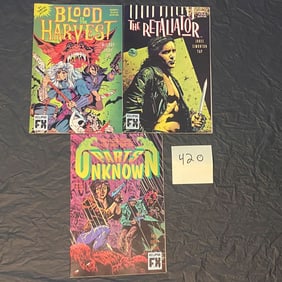 Mix of Horror Comic Books