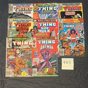Marvel Comics Thing Bronze Age Comic Books